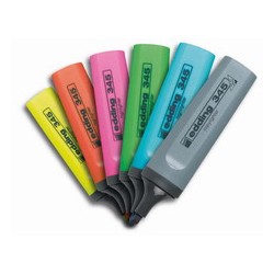 Zakreślacz Edding E-345 Szary 030362